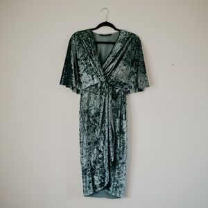 Blue Velvet Zara Dress